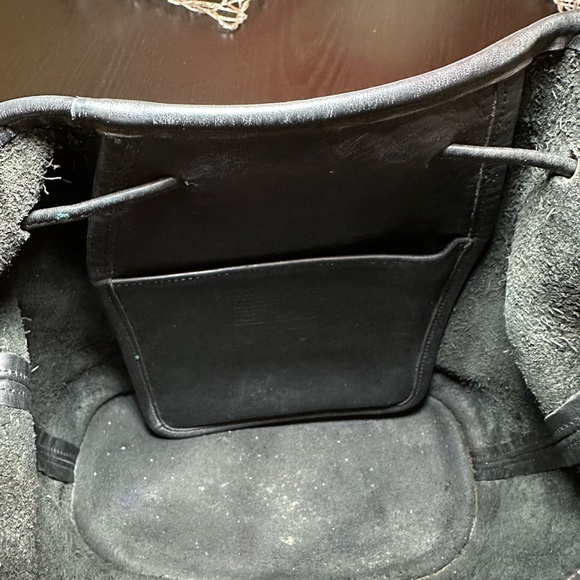 Vintage COACH 9952 Lula’s Legacy leather Drawstring Bucket Bag 90’s G7I-9952 - Picture 8 of 12